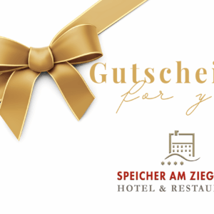 Wertgutschein gedruckt