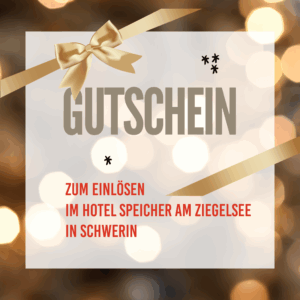 Wertgutschein gedruckt